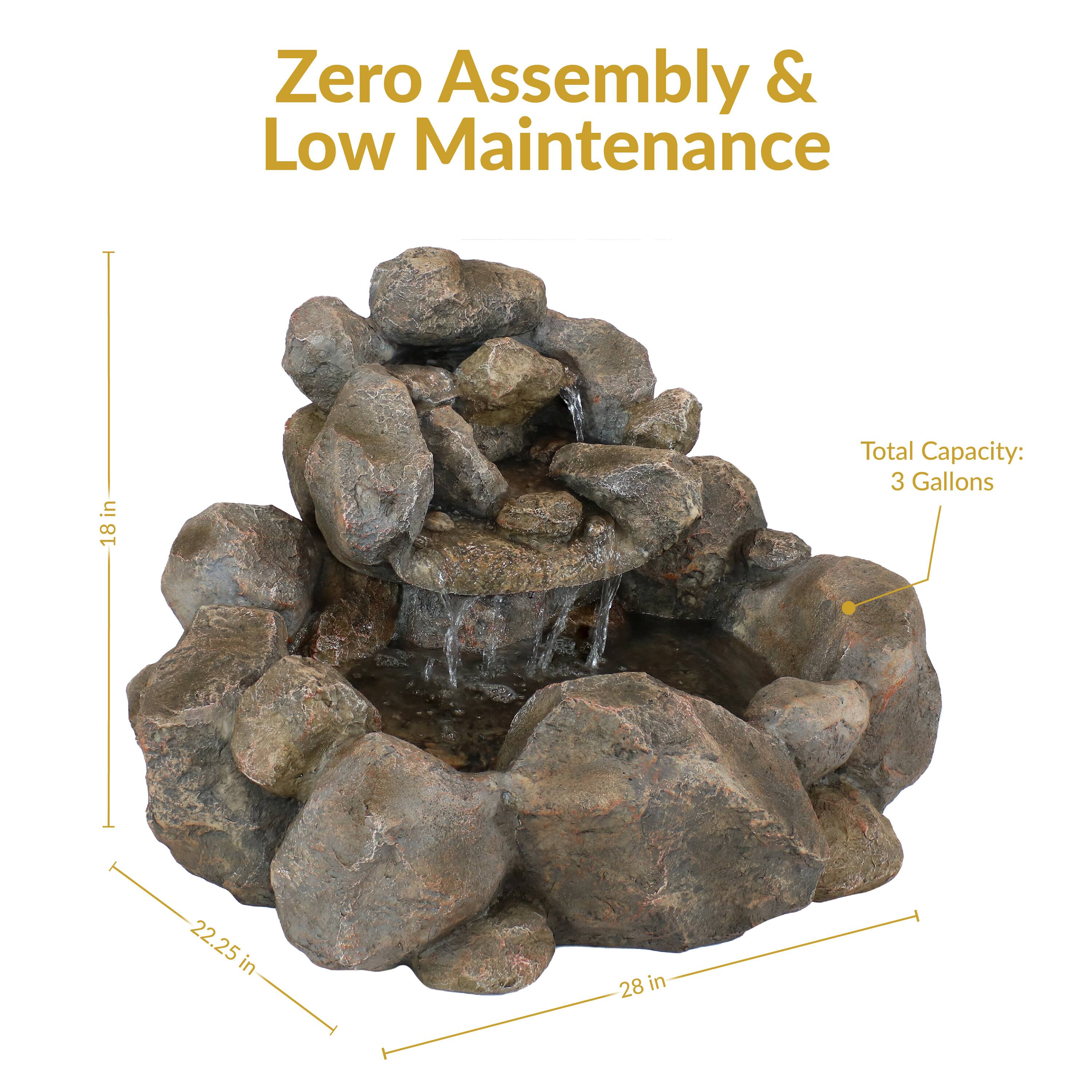 Zero Assembly & Low Maintenance

Total Capacity: 3 Gallons

22.25 in

28 in

18 in