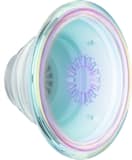 PopTop Swappable Grip for Cell Phones, TOP ONLY, Compatible with Any PopSockets PopGrip Base - Blue Opalescent