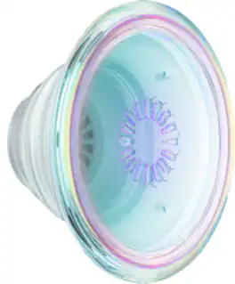 PopSockets - PopTop Swappable Universal Grip for Cell Phones, TOP ONLY, Compatible with Any PopGrip Base - Blue Opalescent