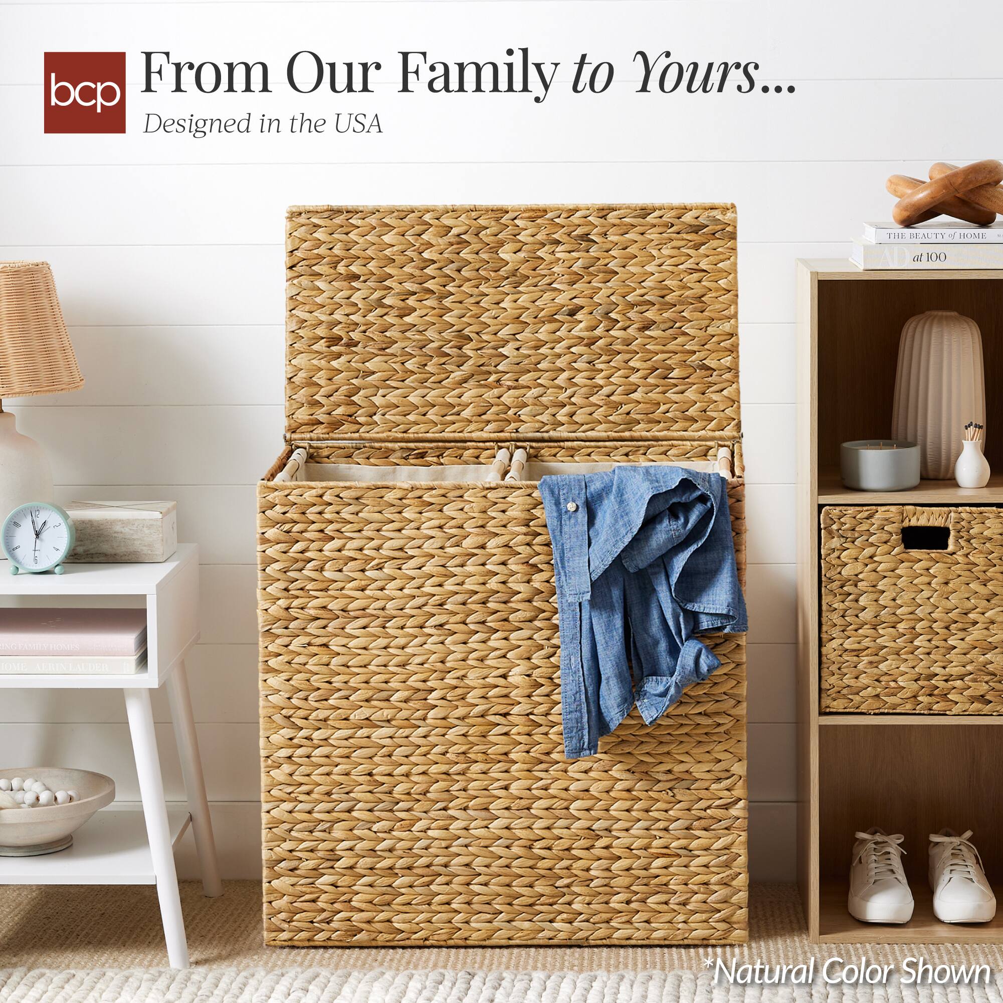 From Our Family to Yours...
Designed in the USA

THE BEAUTY of HOME
at 100

A
2
-
ENG FAMILY HOMES
IOME AERIN LAUDER

*Natural Color Shown