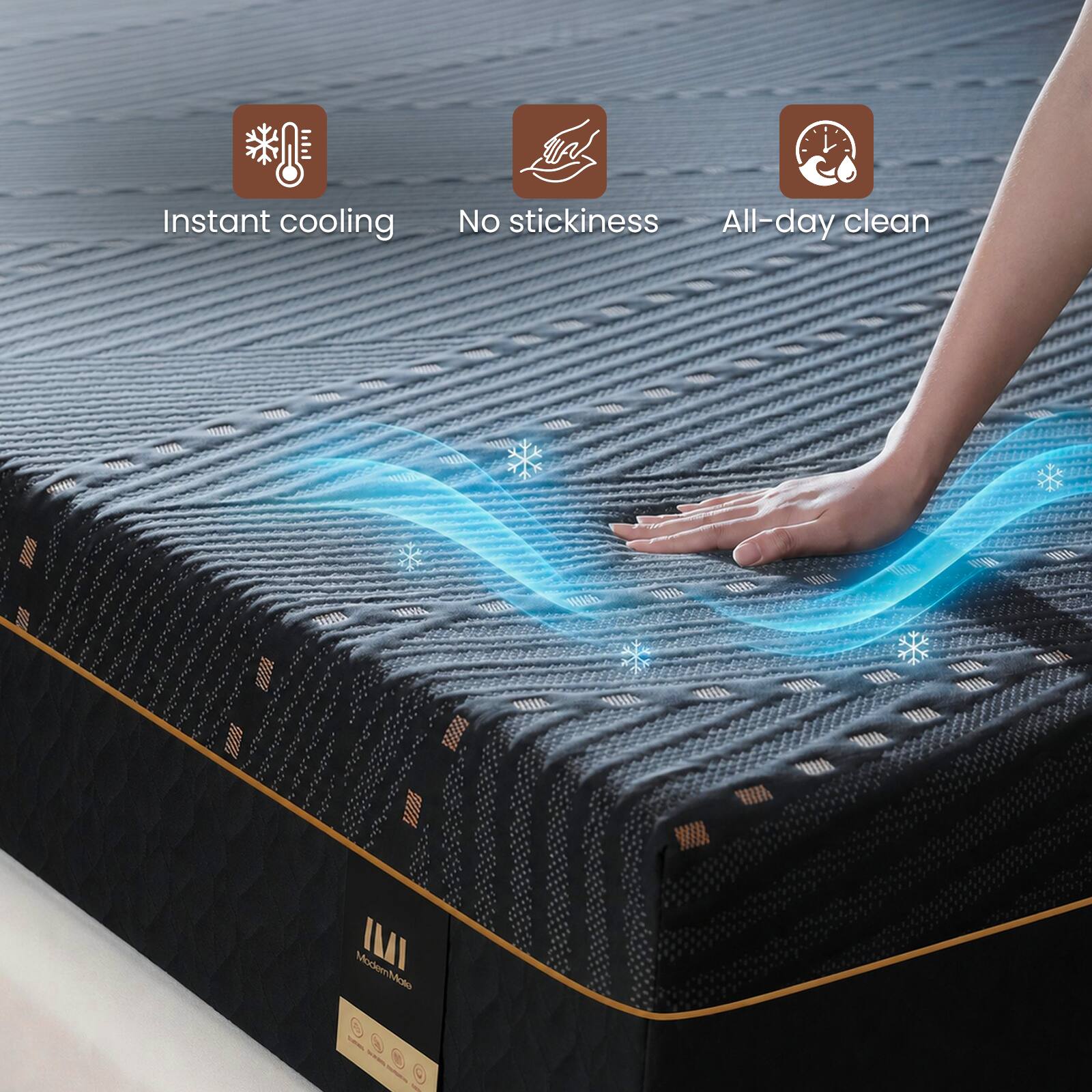 Instant cooling  
No stickiness  
All-day clean  

Modernhoto IMI