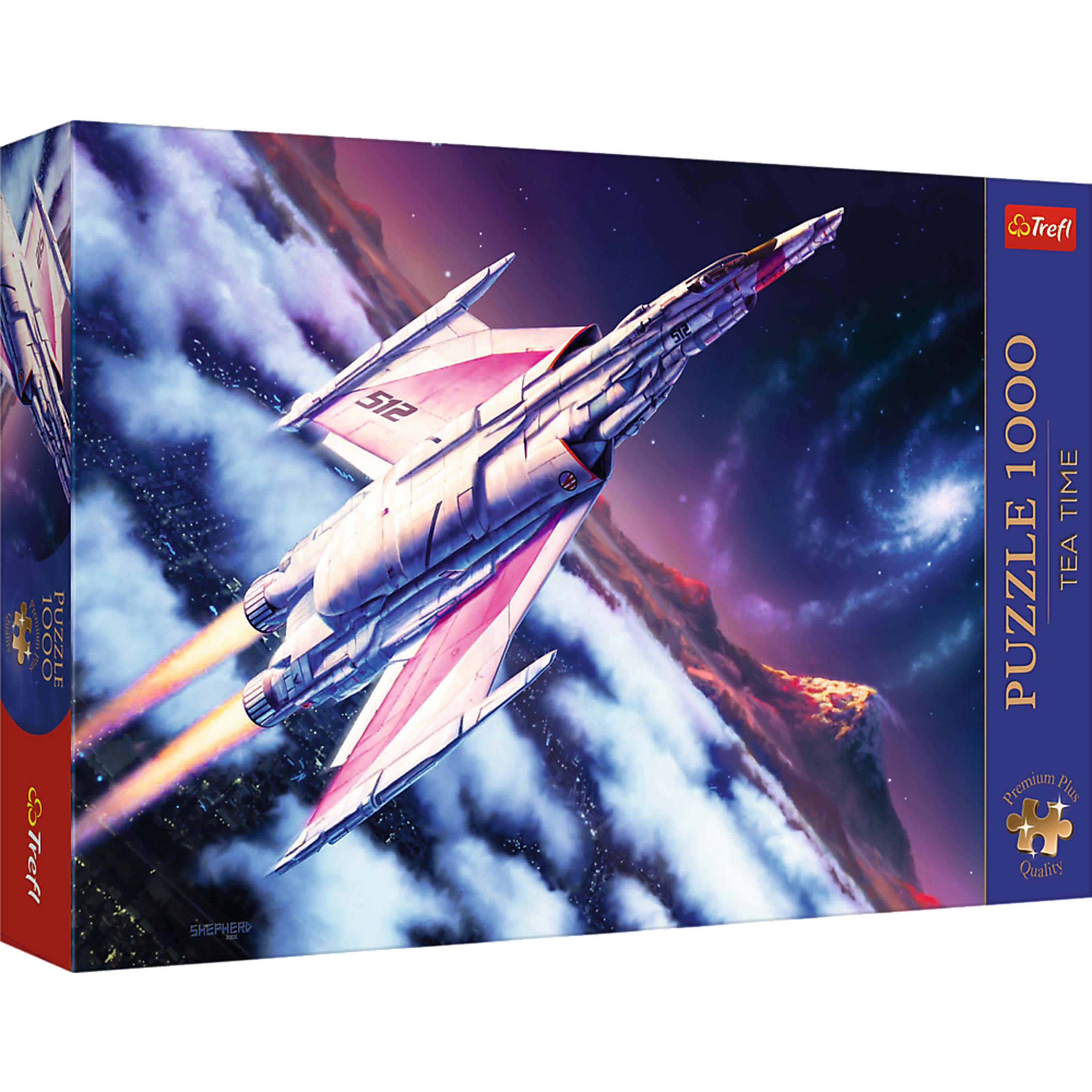 Trefl - Premium Plus Tea Time: Flight Into Space 1000 Piece Puzzle price history on PriceWatchPro