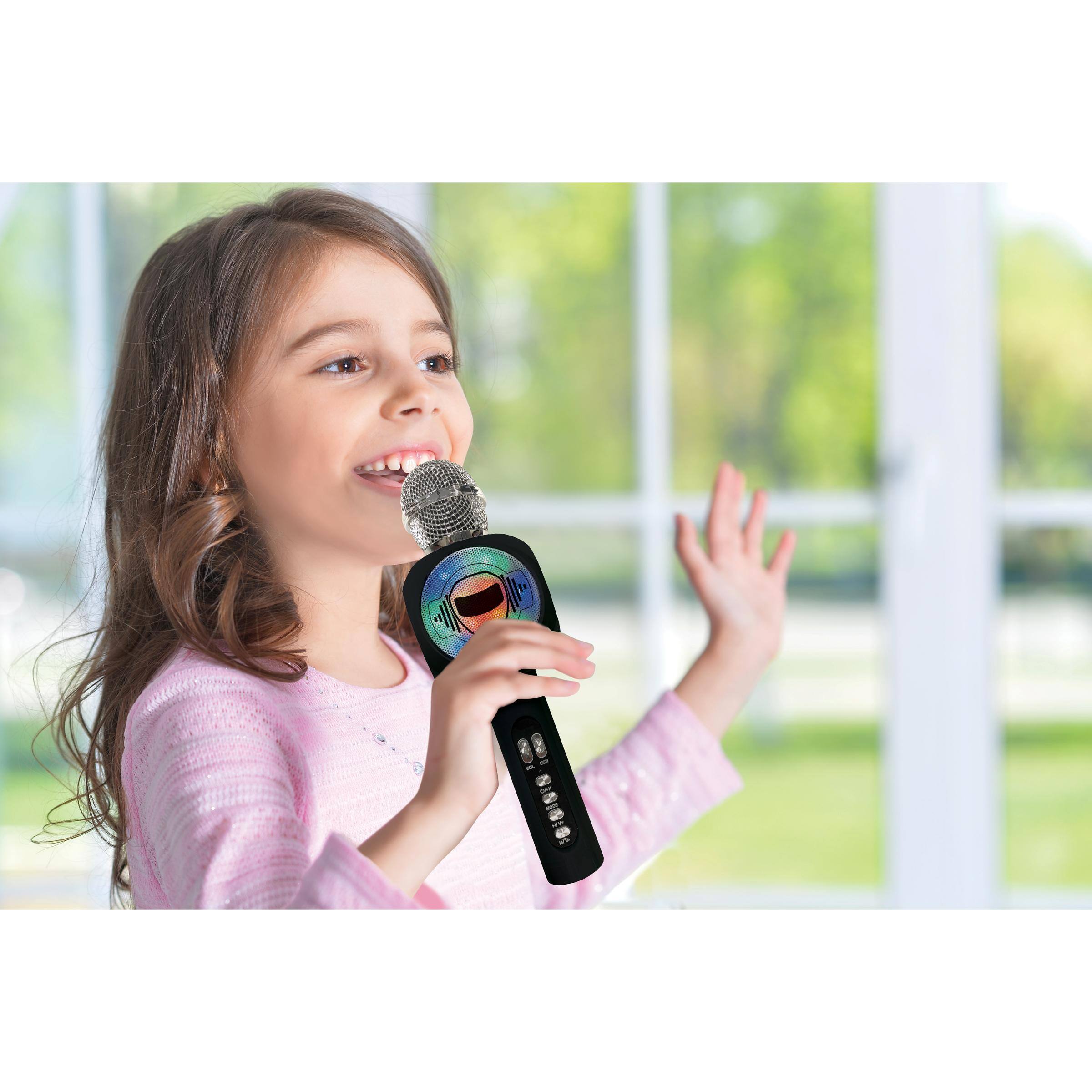Alt View 4. Lexibook - IParty Bluetooth Karaoke Mic with Speaker. Lights & Voice Changer.