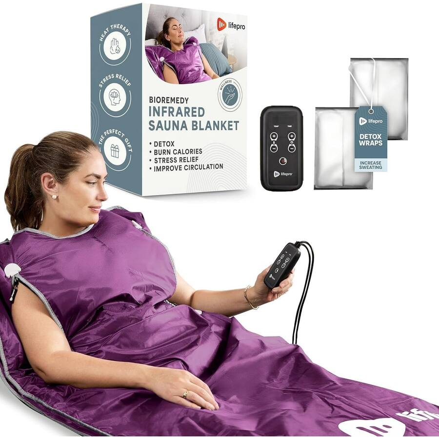 LifePro Infrared Sauna Blanket Full Body Home Sauna Blanket for Detox