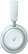 Alt View 4. Soundcore - by Anker Space 2 Wireless Bluetoth Noise Cancelling Over-the-Ear Headphones with 50H ANC Playtime and All-Day Comfort - Seafoam Green.