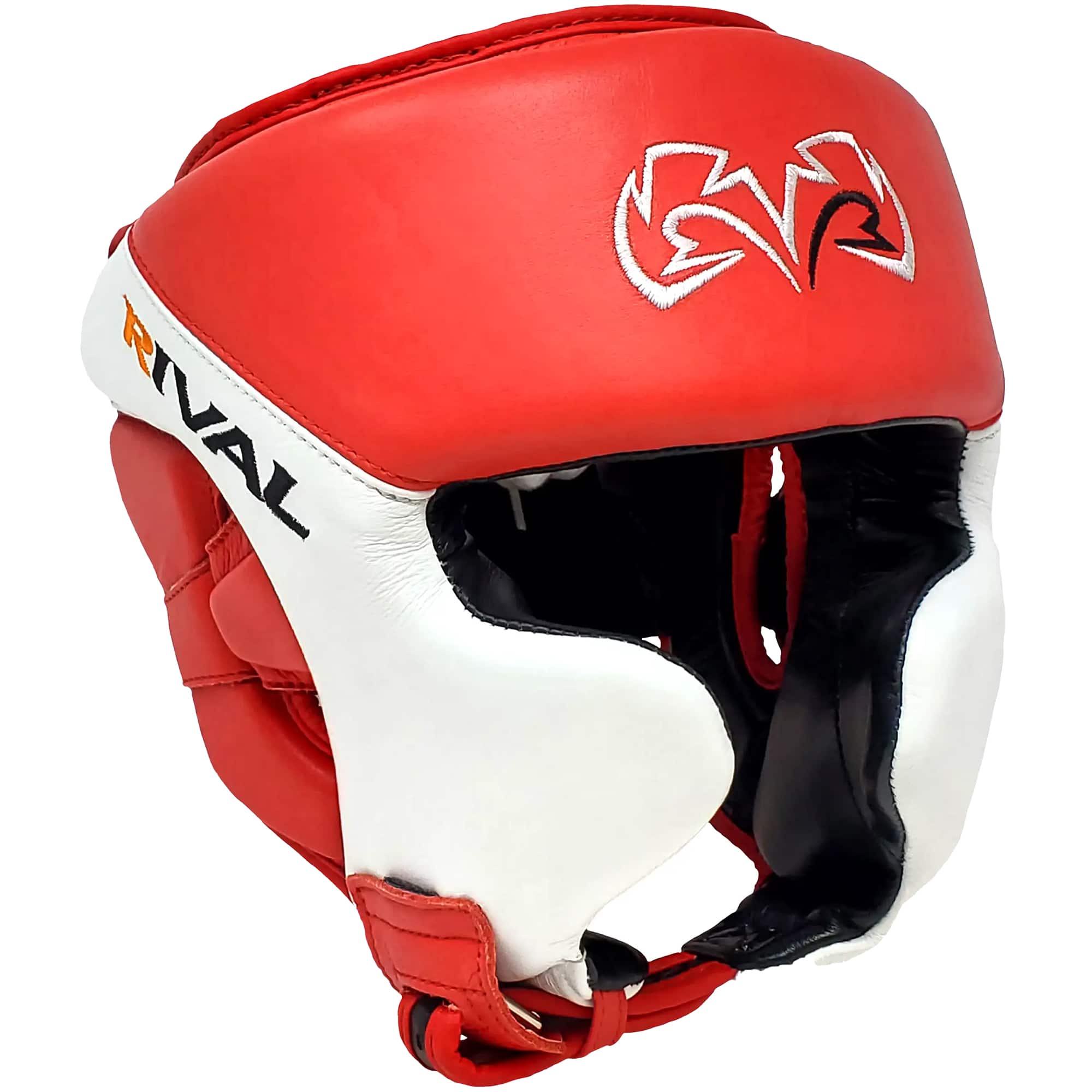 RIVAL - Boxing RHGC2C Headgear w/ Cheek Protectors - Small - Red/White