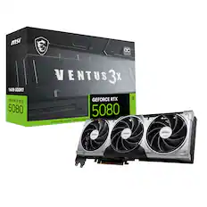 msi 16GB GDDR7 OC LLTEN L VENTUS3 3x X = GEFORCE RTX 5080 DLSS 4 GEFORCE RTX 5080 REFLEX | STUC RAT TRACING