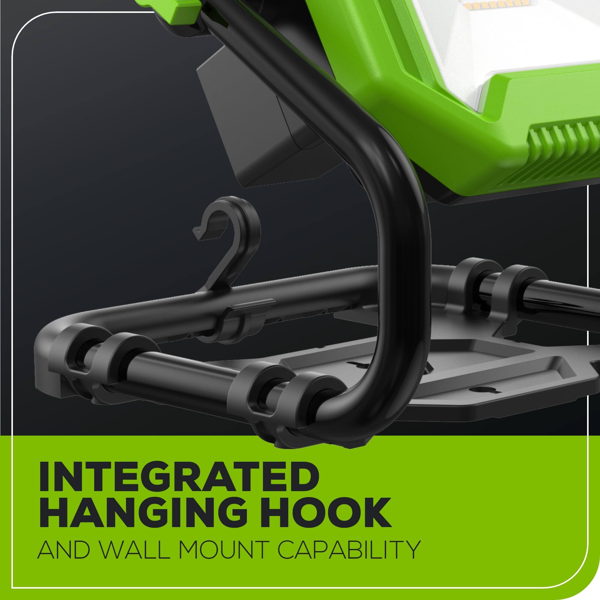 INTEGRATED HANGING HOOK AND WALL MOUNT CAPABILITY