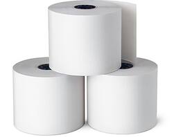 Staples - Bond Paper Rolls, 2 1/4" x 85', 10/Pack (18216-CC) - White