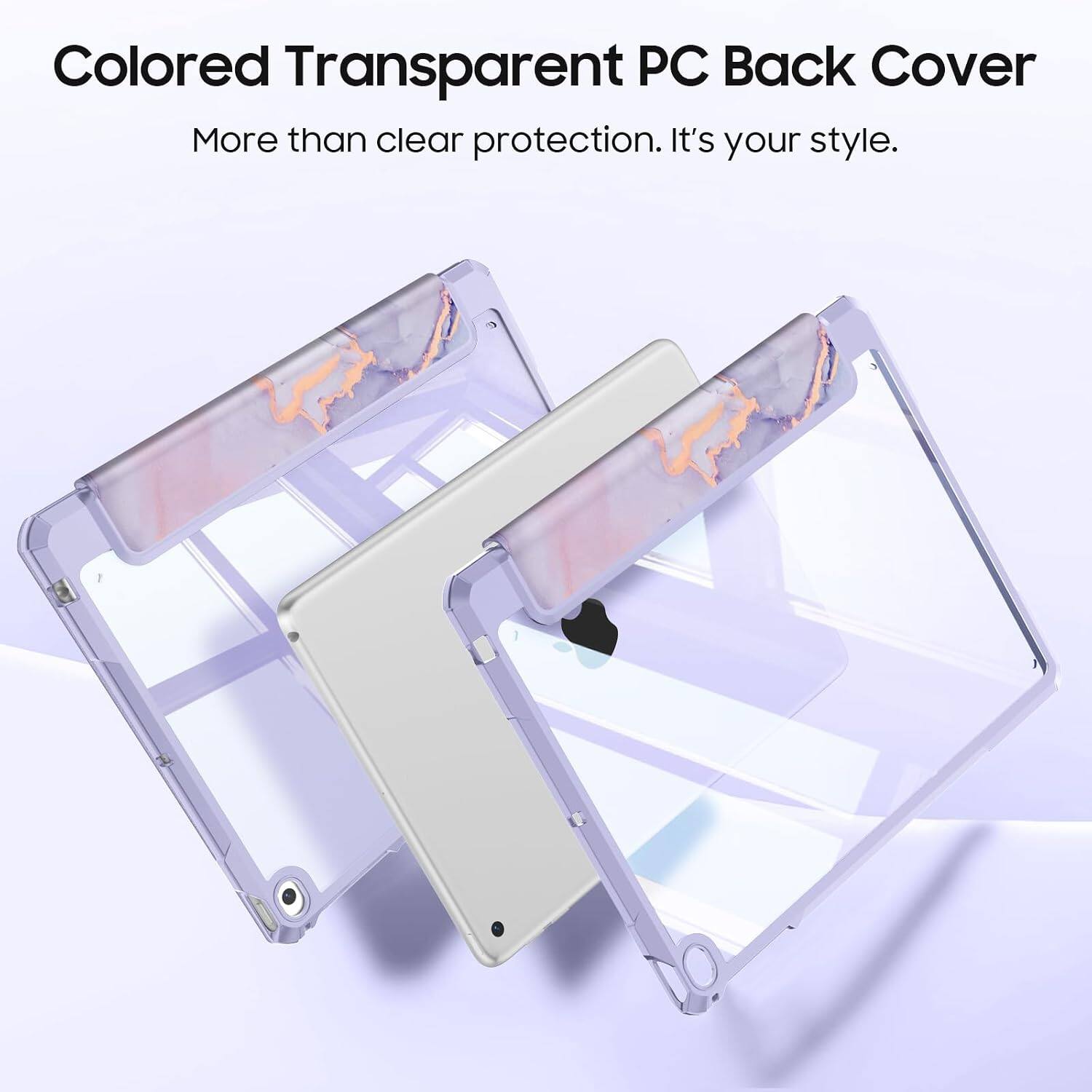 Colored Transparent PC Back Cover  
More than clear protection. It's your style.