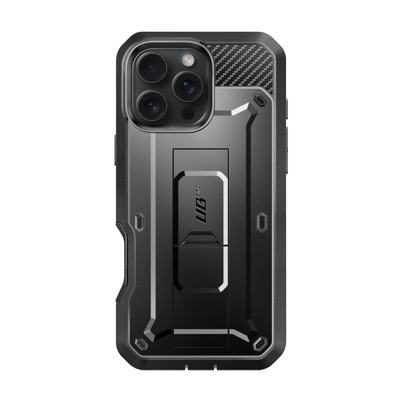 SUPCASE - iPhone 16 Pro Max 6.9 inch Unicorn Beetle PRO Rugged Case - Black