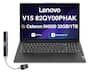 Lenovo - Upgraded - V15 Laptop 15.6 FHD (Intel Celeron N4500, 32GB DDR4, 1TB PCIe SSD, Intel UHD, Win 11 Pro) w/USB Hub - Black