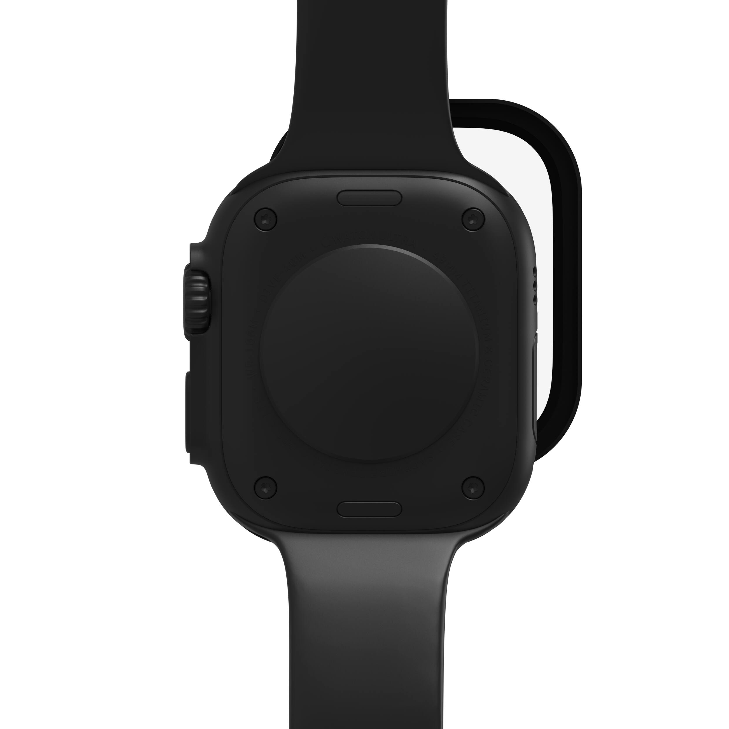 Alt View 14. ZAGG - InvisibleShield Glass XTR4 Eco Advanced Edge-to-Edge & Anti-Reflective Screen Protector for Apple Watch Ultra 2/1 49mm - Black.