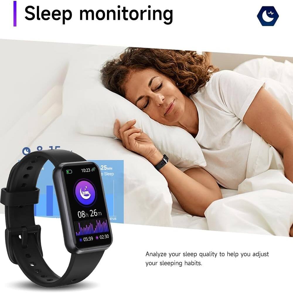 Sleep monitoring

Analyze your sleep quality to help you adjust your sleeping habits.