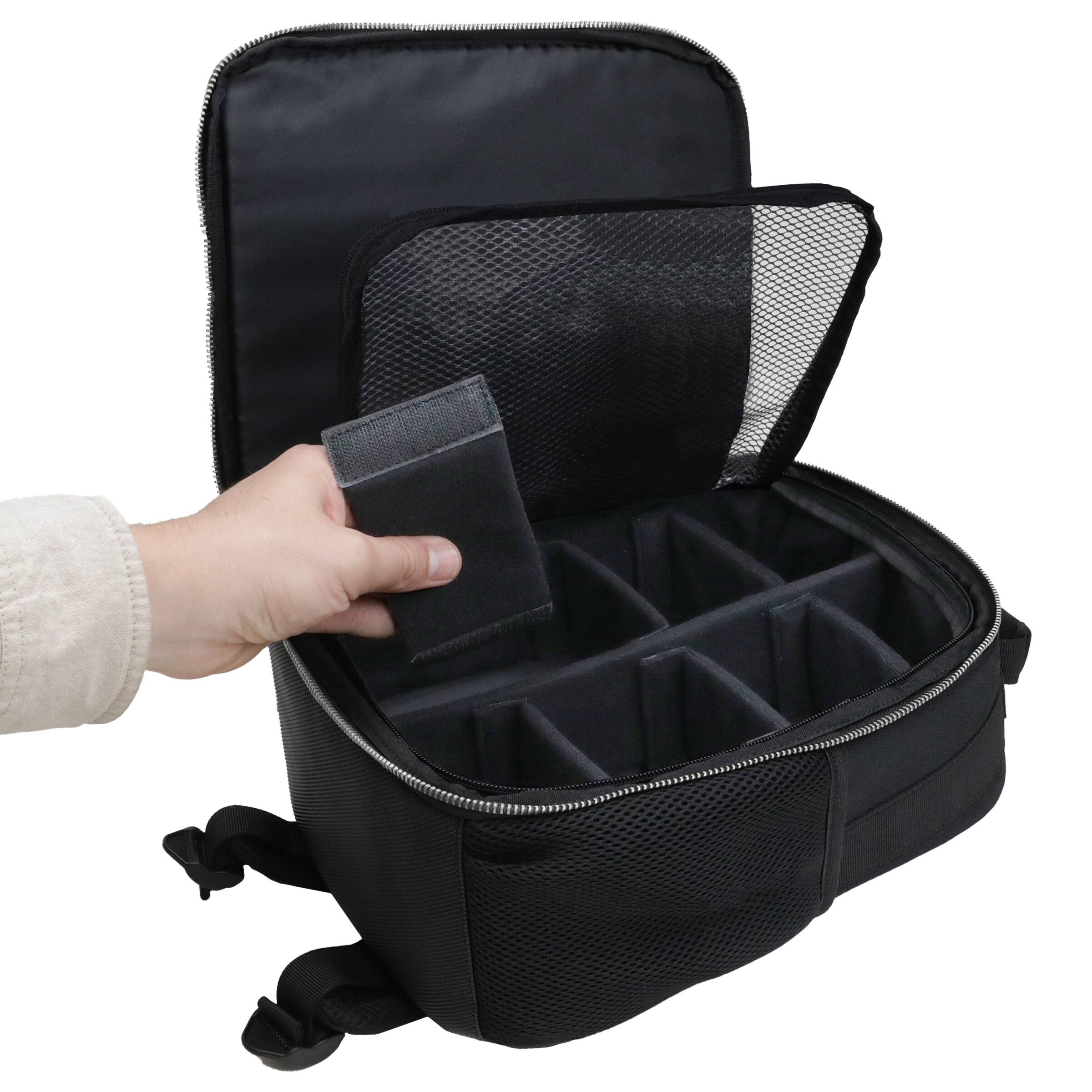 Alt View 5. ENHANCE - ENHANCE Collector's Edition Small MTG Backpack for Deck Boxes (Dragon Black) - Dragon Black.