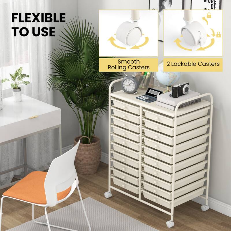 FLEXIBLE TO USE  
Smooth Rolling Casters  
2 Lockable Casters  
DESIGN ANITURE