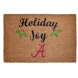 The Memory Company - Alabama Crimson Tide 23" x 35" Holiday Door Mat - Multicolor