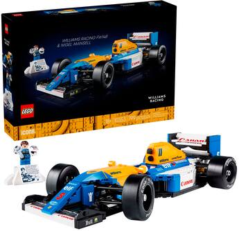 LEGO Icons Williams Racing FW14B & Nigel Mansell Model Car Set for LEGO Icons Williams Racing FW14B & Nigel Mansell Model Car Set for