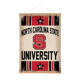 Evergreen Enterprises - NC State Wolfpack 36" x 54" Large Canvas Wall Art Tapestry with Wood Frame - Multicolor