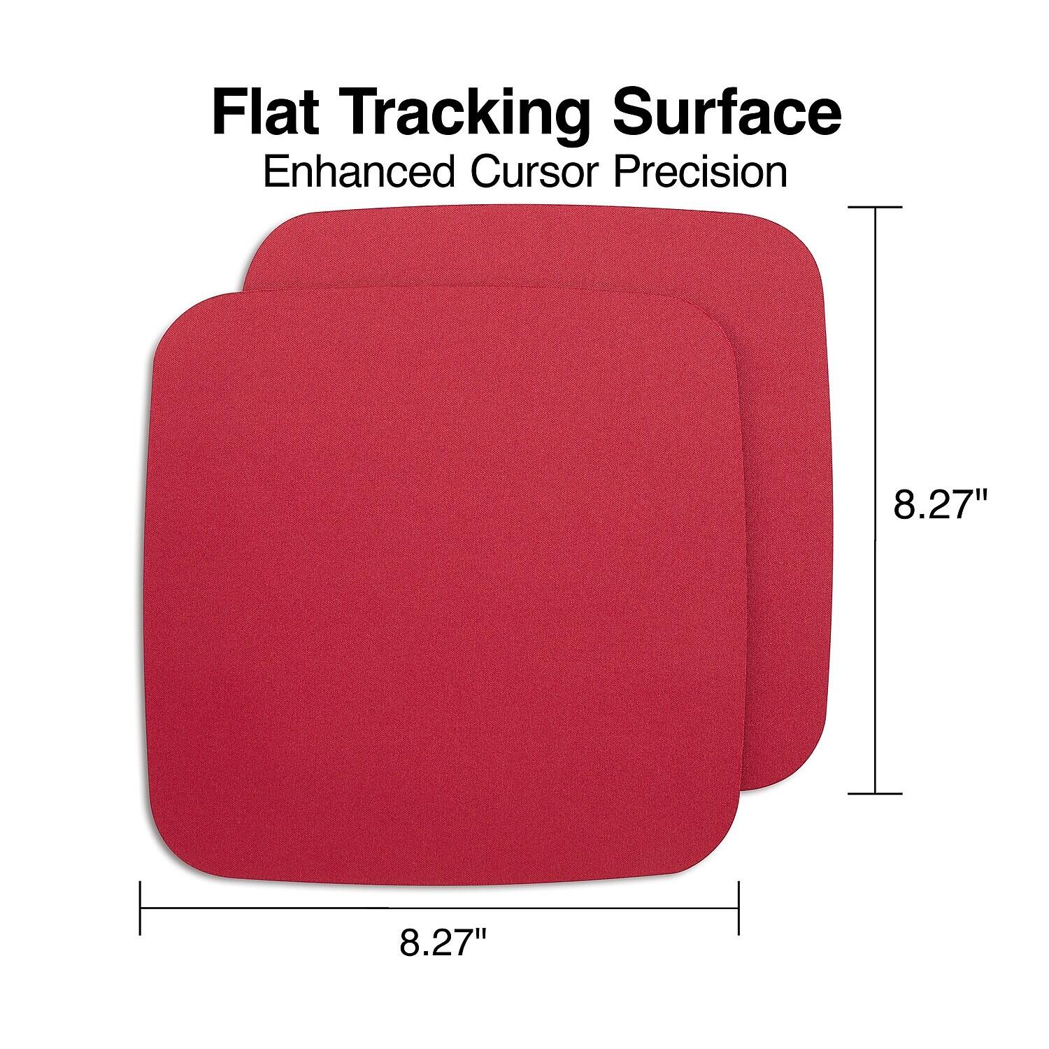 Flat Tracking Surface  
Enhanced Cursor Precision  

8.27" x 8.27"