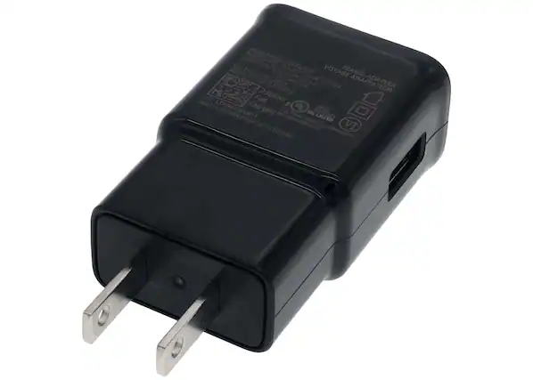 MODEL/MODELE: EP-TA20JBE
MODEL OUTPUT/SORTIE: 9.0V 2.2A
RISK OF ELECTRIC SHOCK - RISQUE DE CHOC ELECTRIQUE
50-60Hz
0.50A
ADAPTER
LECTRIQUE
S/N: R37N9K60MS5RT3
MADE IN VIETNAM/FABRIQUE AU VIETNAM
UL IV
LISTED
LT.E Power Supply
LT.E.
Adaptive Charging
Fast Charging
Bloc d'alimentation LT.E.