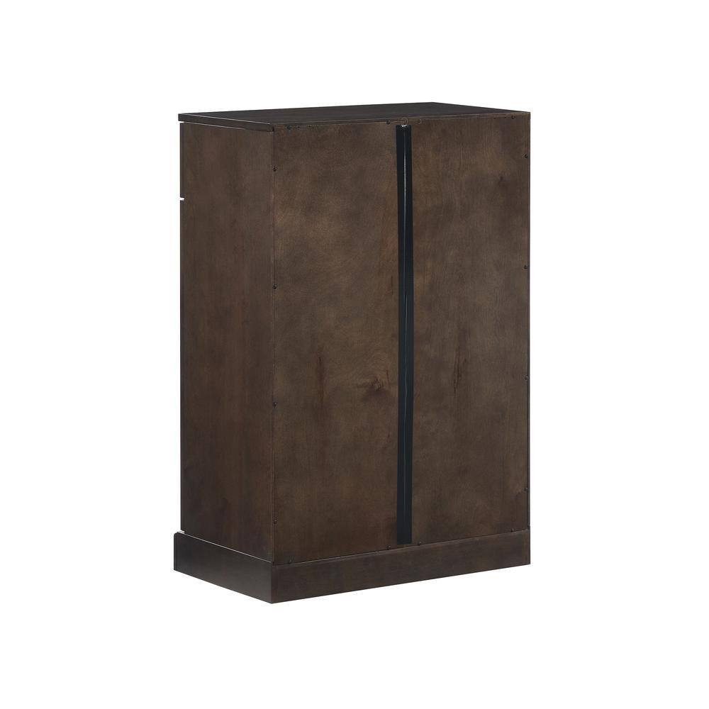 Left. Crosley Furniture - Stanton Kitchen Storage Cabinet - Coffee.