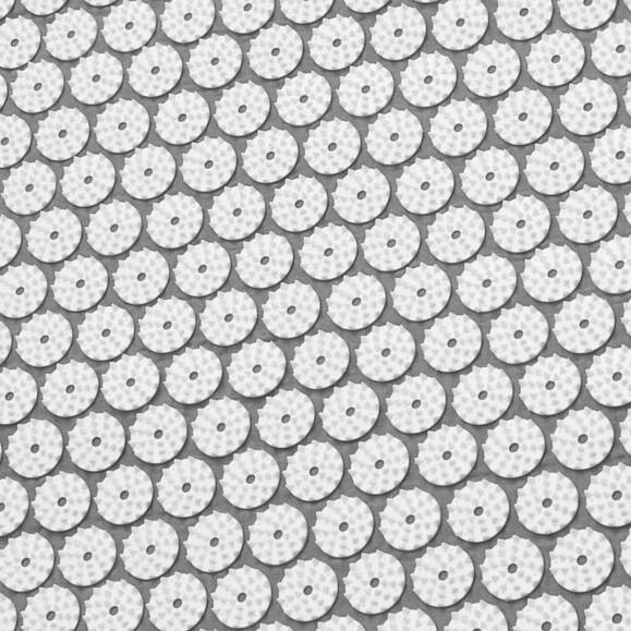 Back. Sorbus - Sorbus 51 Inch Acupressure Mat, Pillow & Carry Bag - Gray white.