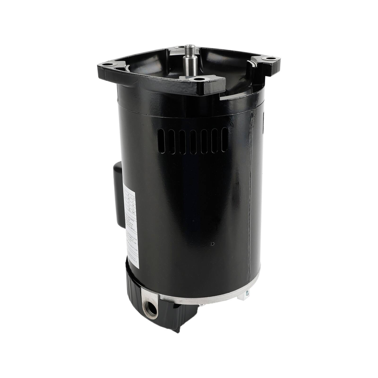 Alt View 7. Topteng - 1.5HP 115/230V Square Flange Pool Pump Motor - Replaces B2854, B2854V1, 3450 RPM, Auto Overload Protection.