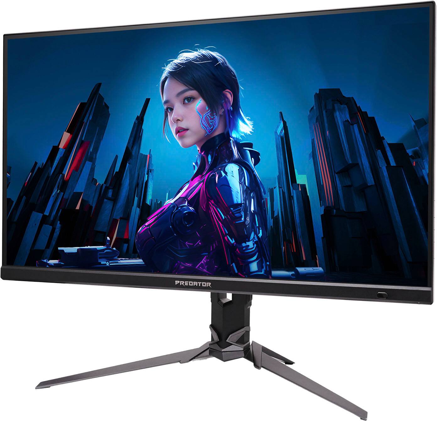 Alt View 6. Acer - Predator XB273K 27" 4K UHD IPS Up to 320Hz Up to 0.5ms FreeSync Premium Gaming Monitor with HDR400 (DisplayPort, HDMI) - Black.
