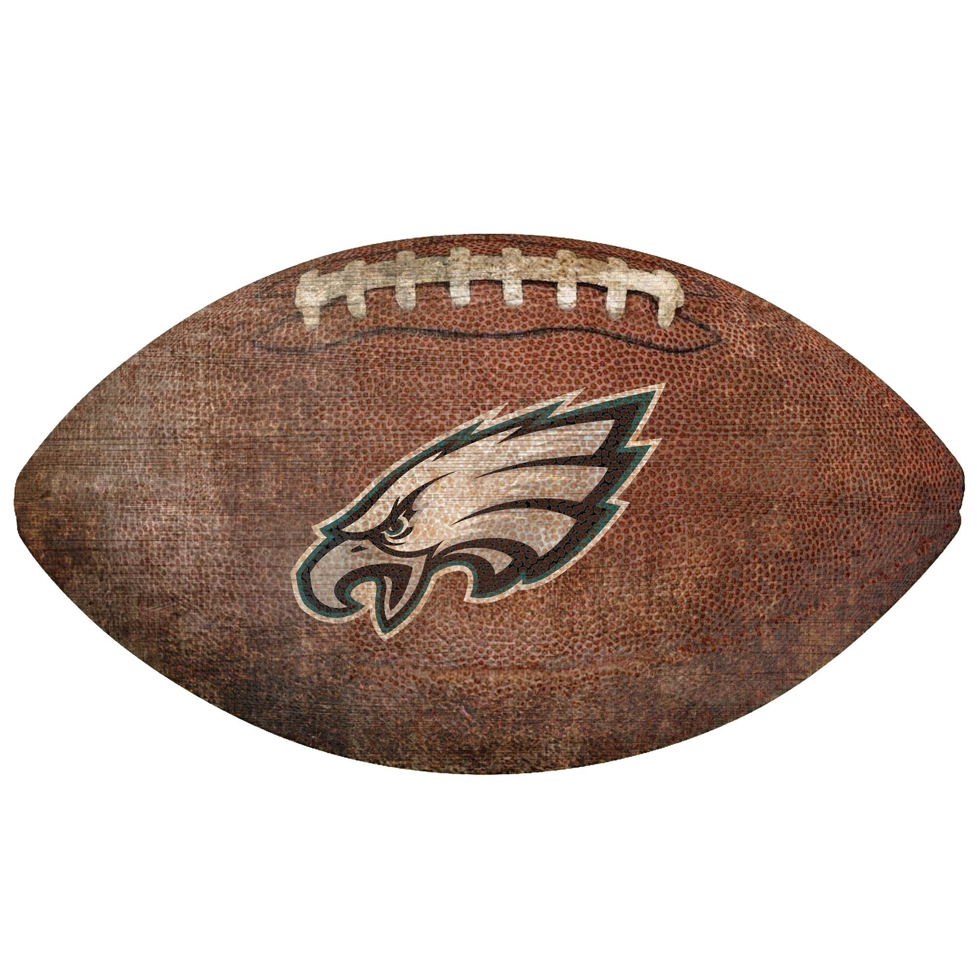 Philadelphia Eagles 12'' Football Sign
