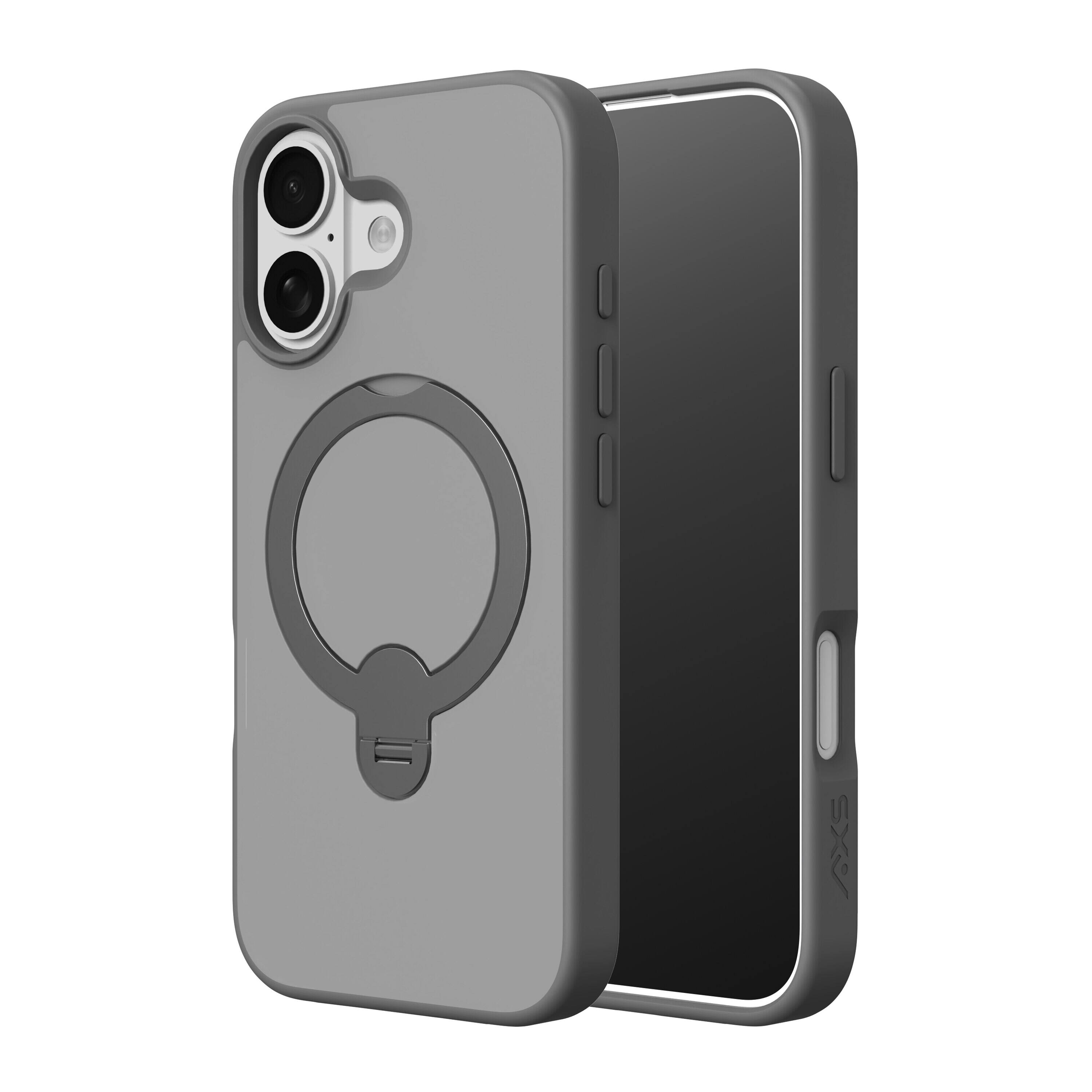 Alt View 1. AXS - PROShield MagSafe Case with Kickstand for Apple iPhone 17 - Gray.