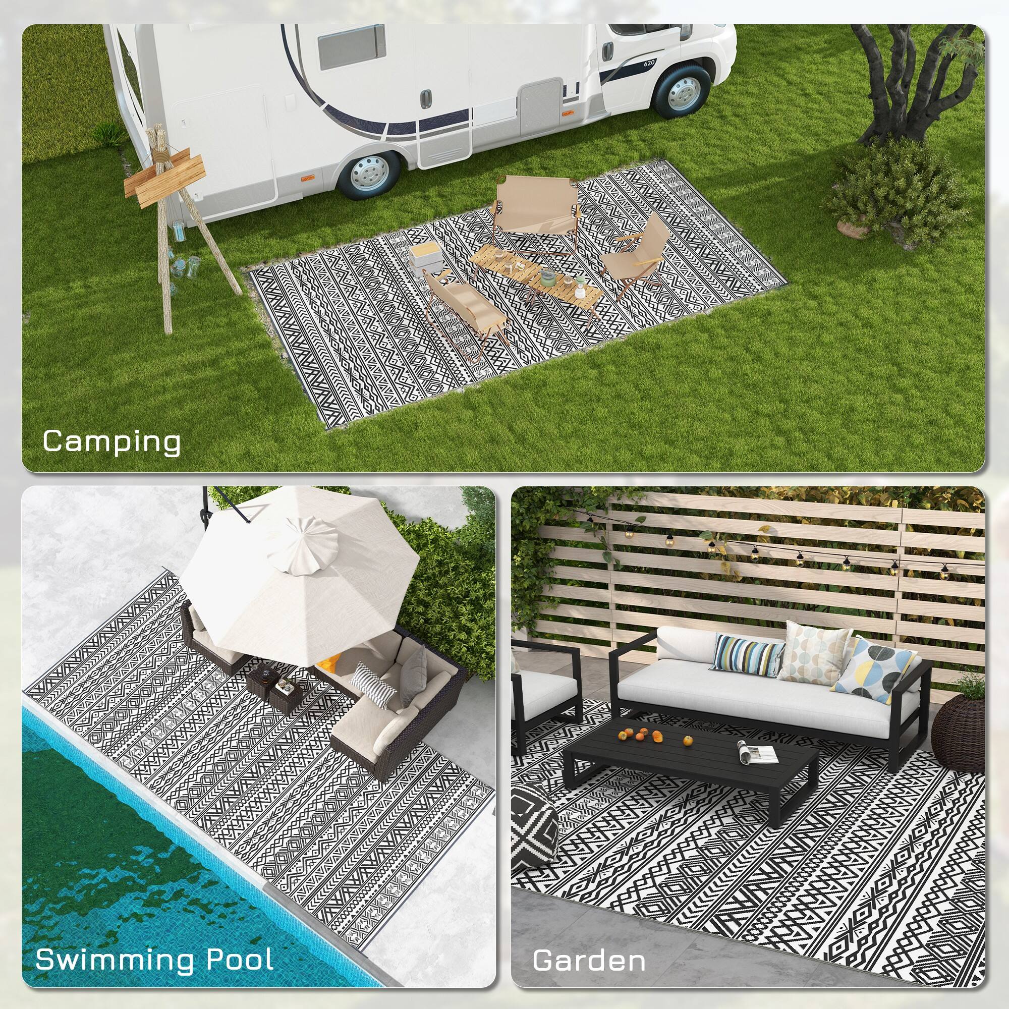 Camping  
Swimming Pool  
Garden
