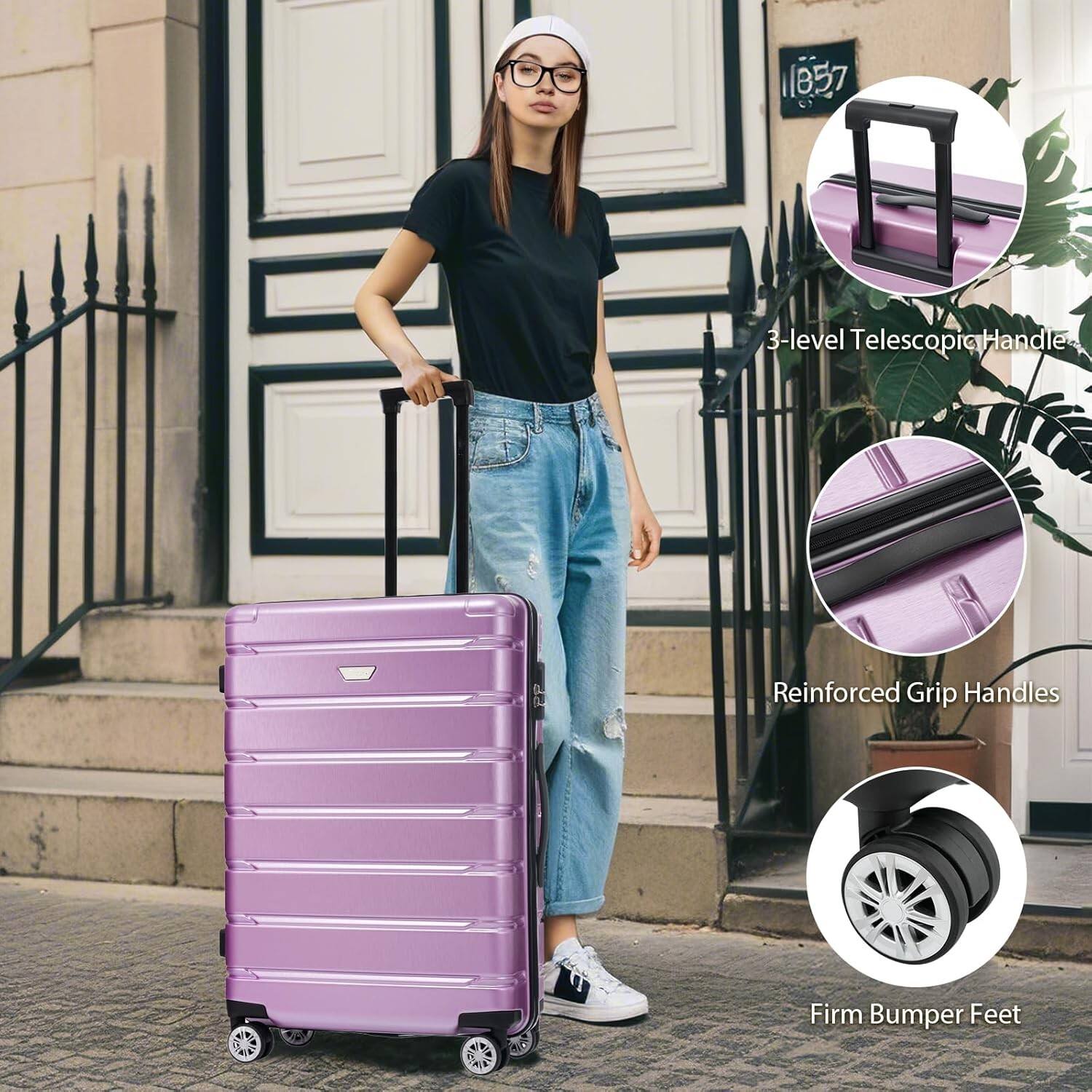 1857

3-level Telescopic Handle

Reinforced Grip Handles

Firm Bumper Feet