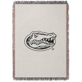 Chad & Jake - Florida Gators Woven Blanket - White