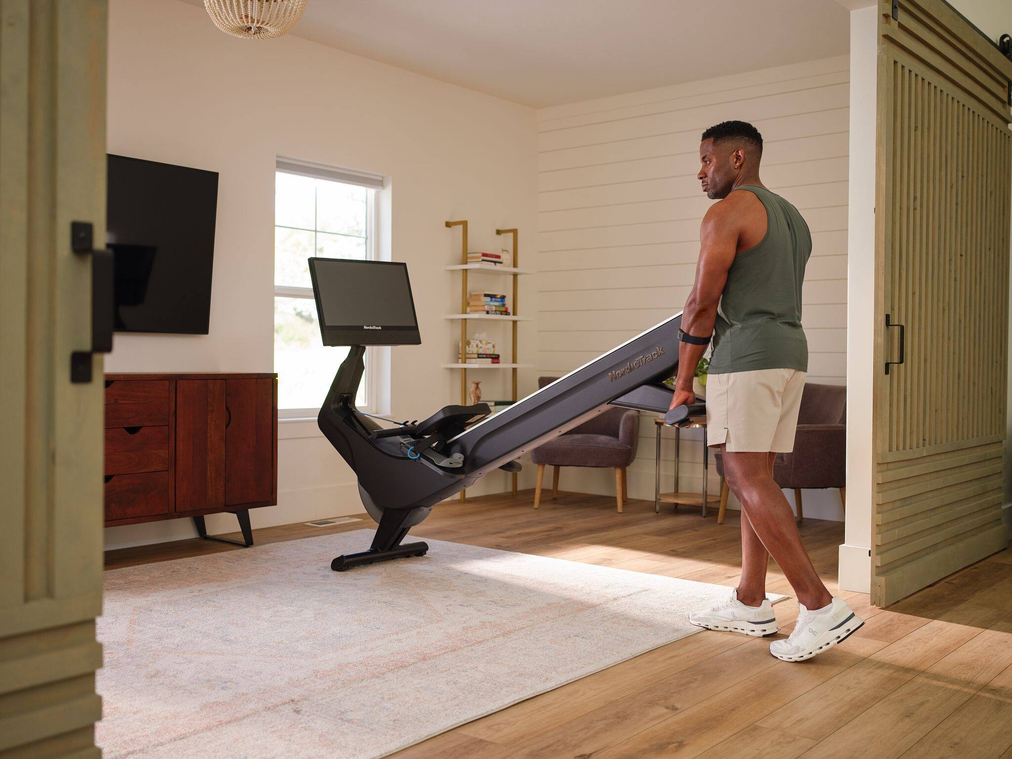 Alt View 4. NordicTrack - NordicTrack RW900 Rower - Black.