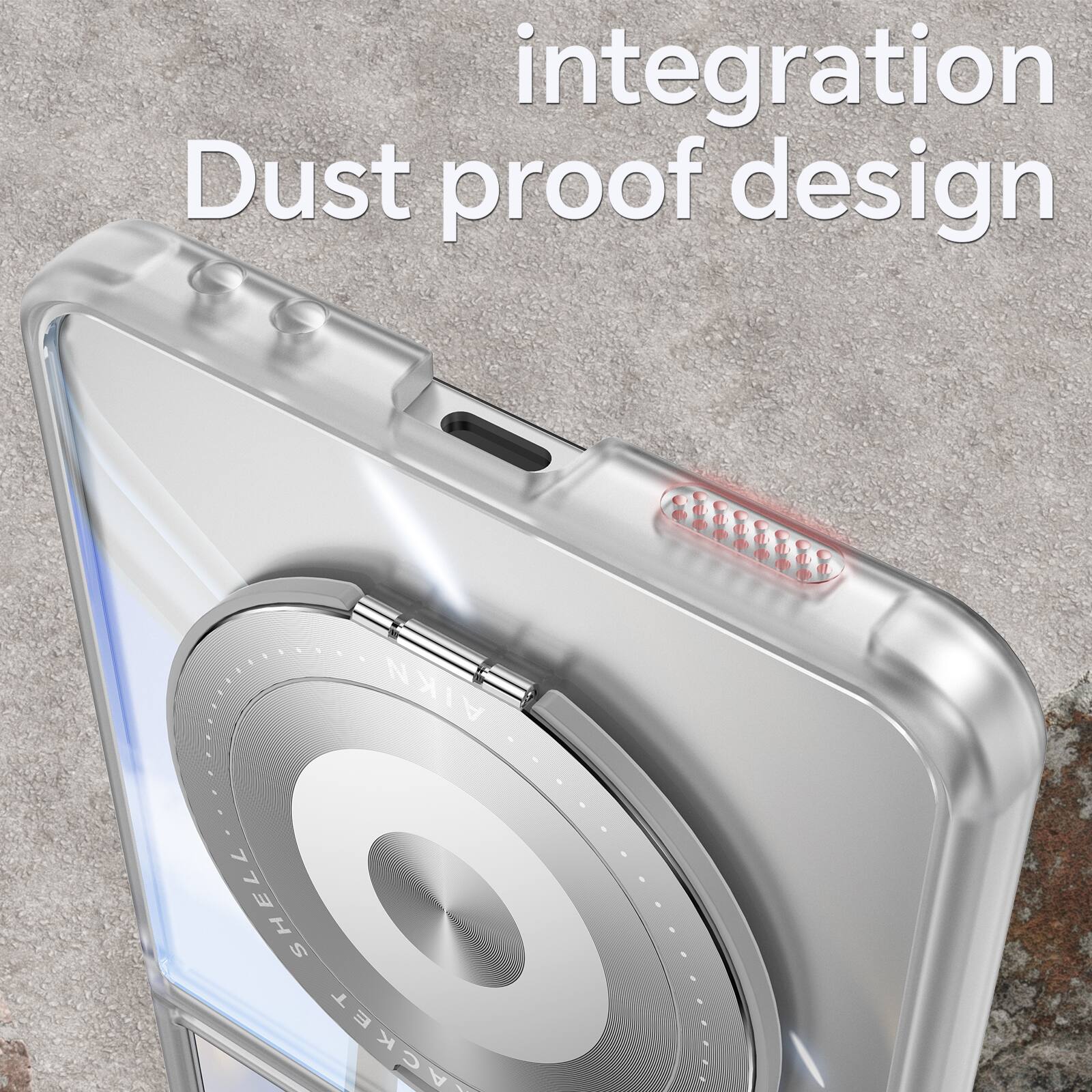 Integration Dust proof design
