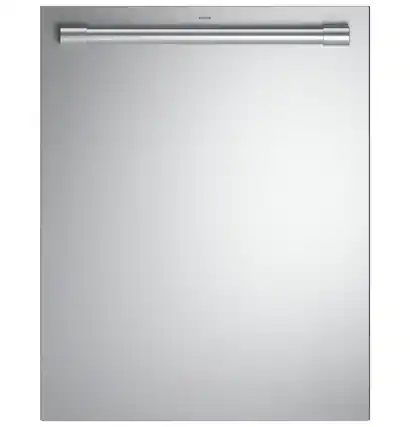 Front. Monogram - 24" Top Control Smart Built-In Stainless Steel Tub Dishwasher w/ Adjustable 3rd Rack, 38 dBA, and Advanced Water System - Stainless Steel.