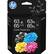 hp 63 63xL Tri-color 65 Tricolore 65xL Noir 2-pack / Paquet de 2