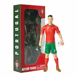 Banbo Toys - SOCKERS Portugal Cristiano Ronaldo 8" Collectible Soccer Action Figure