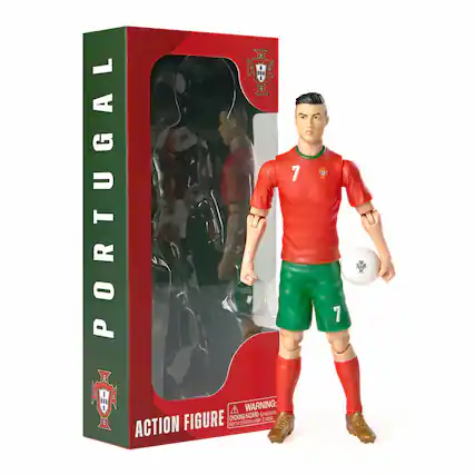 PORTUGAL
ACTION FIGURE
WARNING: HAZARD - Small parts. Not for children under 3 years.