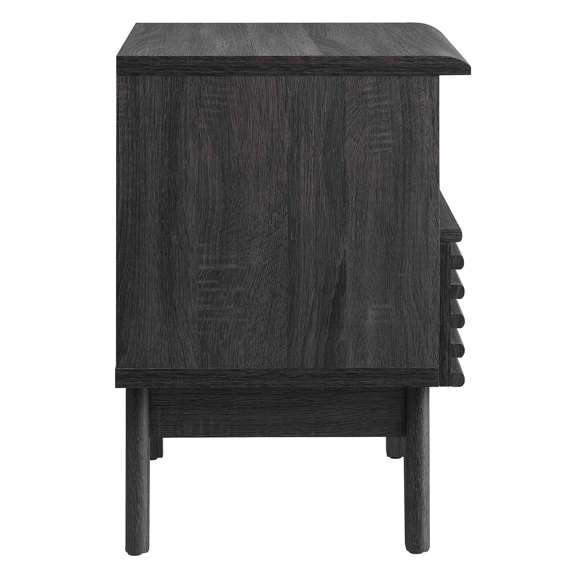 Alt View 1. Modway - Render Nightstand by Modway - Charcoal.