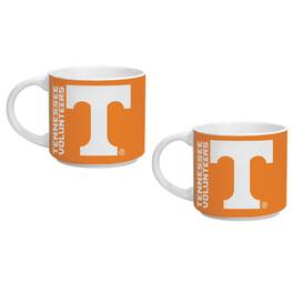 Indigo Falls - Tennessee Volunteers Two Pack 14oz. Stackable Mug Set - Multicolor