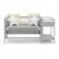 Alt View 15. Graco - Fable 4-in-1 Convertible Crib and Changer - Pebble Gray.