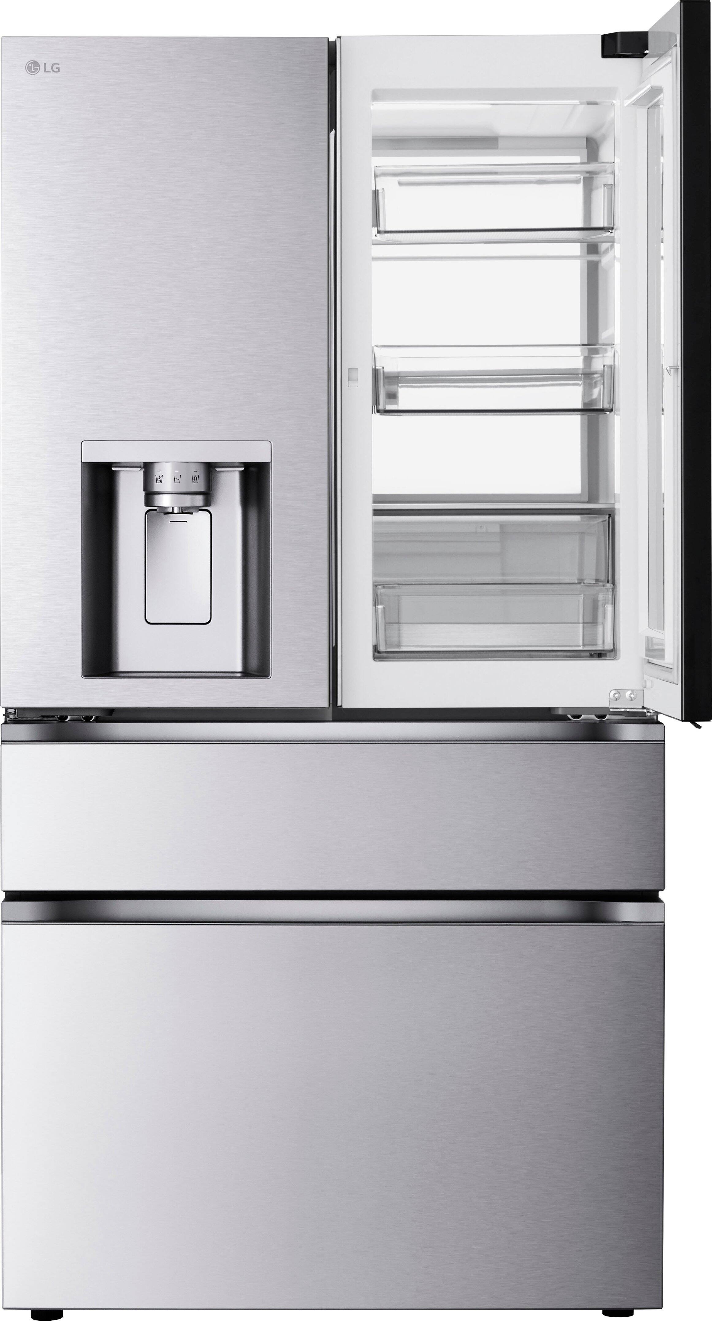 Alt View 19. LG - Standard-Depth MAX 28.6 Cu. Ft. French Door-in-Door Smart Refrigerator with Mini Craft Ice - PrintProof Stainless Steel.