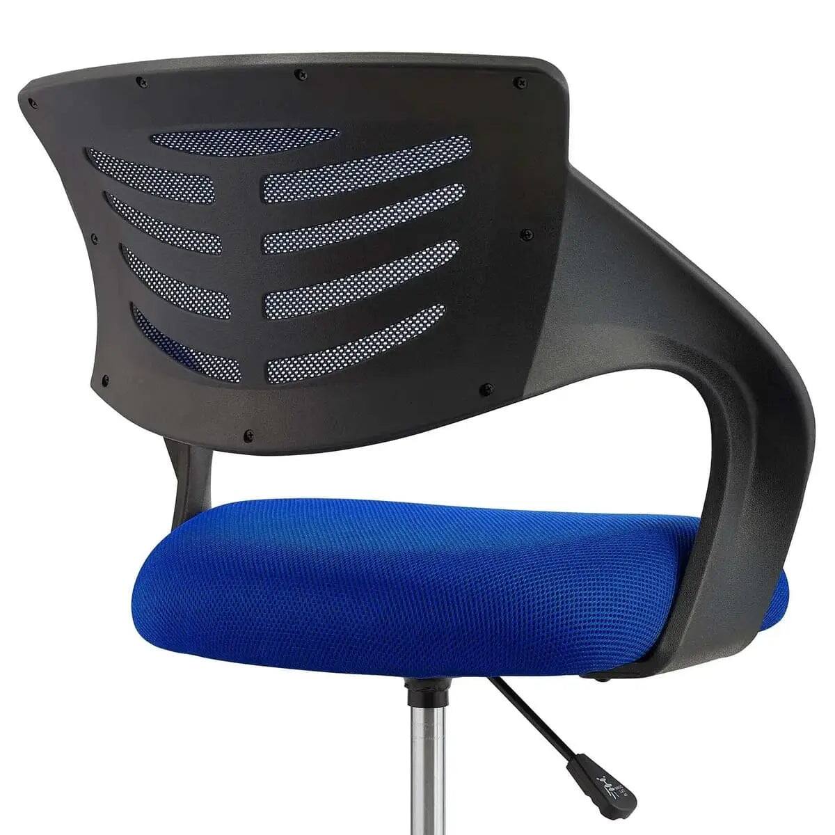 Alt View 10. Modway - Thrive Ergonomic Drafting Chair for Standing Desks - Orange.