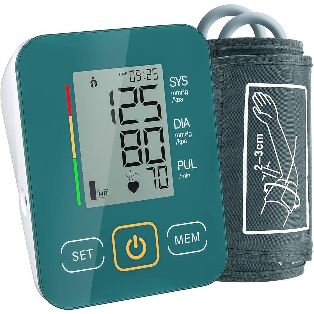 TIME 09:25  
SYS mmHg / kPa  
DIA mmHg / kPa  
PUL / min  
MR  
SET  
MEM