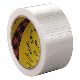 Scotch - Bi-Directional Filament Tape - 50 mm x 50 m - Clear