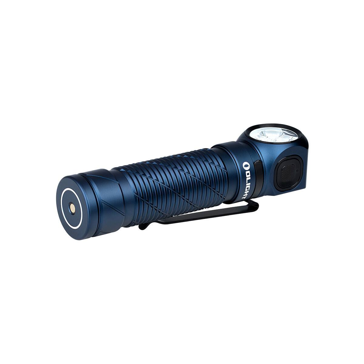 Alt View 4. OLIGHT - Olight Perun 3 Cool White LED Flashlight and Headband, Midnight Blue.