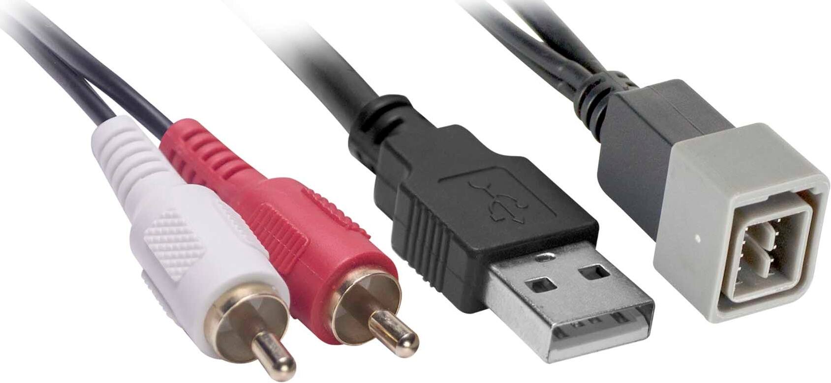 Angle. Metra - Metra OEM USB Retention 12 inch cable for 2011-2014 Nissan - Multi.