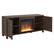 Alt View 15. Camden&Wells - Chabot Crystal Fireplace TV Stand for TVs up to 65" - Alder Brown.